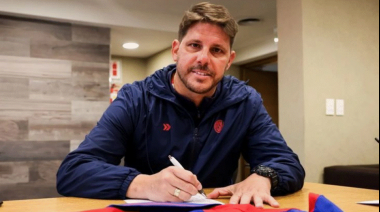 Damián Ayude fue presentado como nuevo entrenador de San Lorenzo