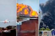 Tragedia aérea en India: se estrelló un avión con 242 personas a bordo