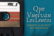 “Que vuelvan los lentos" invita a revivir la nostalgia ochentosa en Godoy Cruz