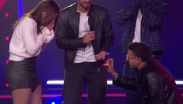 Video: un mendocino se lució en “La Voz Argentina” con su audición y una propuesta de casamiento