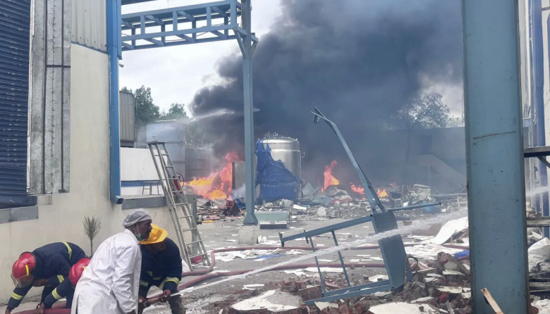 Al menos 34 muertos tras una explosión en una planta química de India