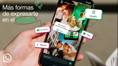 WhatsApp se renueva: se podrá poner música y diseños en los estados