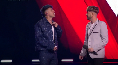 Mendoza presente en el debut de La Voz Argentina: Pablo Galve fue elegido por Luck Ra