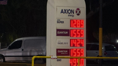 Axion se sumó a YPF y aumentó sus combustibles en Mendoza