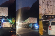 Un muerto y tres heridos graves en un accidente entre dos camiones en alta montaña