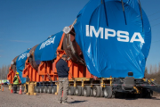 El Titán de IMPSA retomará su viaje con cortes y desvíos de tránsito